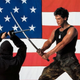 Illustration for article titled 10 White People Who Inexplicably Became Ninjas